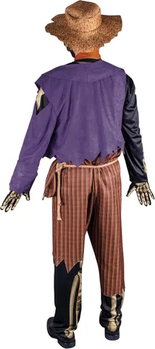 Vista 2 de Disney Coco - Disfraz de Hector Deluxe para hombre Morado