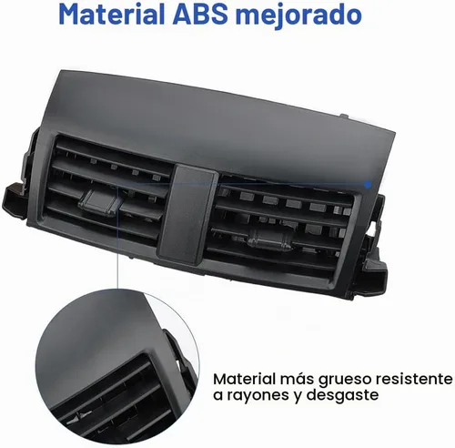 Vista 4 de Reemplazo de ventilación de salida de aire acondicionado para tablero