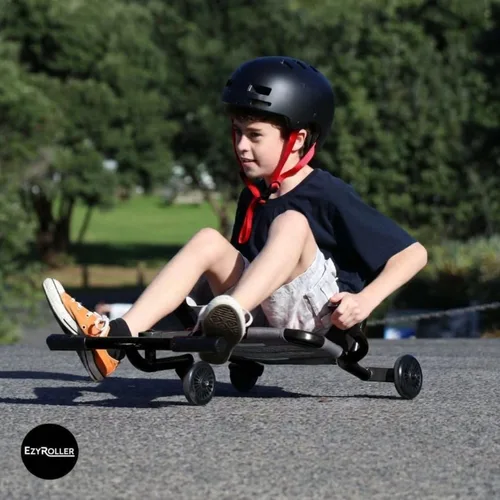 Vista 10 de EzyRoller Classic X - Juguete para niños de 3 a 12 años, hasta 154 libras Negro