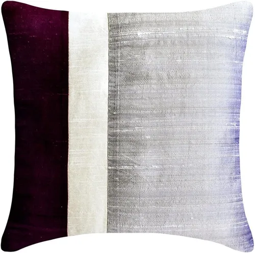 Vista 21 de Fabric Mart Direct Funda de cojín para sofá, fundas de cojín decorativas de color verde y gris, de 12 x 12 pulgadas, almohadas de retazos de bloques