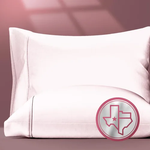 Vista 12 de TEXAS LINEN CO. Fundas de almohada 100% algodón egipcio tamaño Queen – Lujosas fundas de almohada de alta cantidad de hilos de la serie 800
