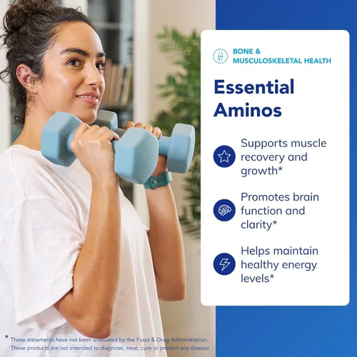 Vista 3 de Pure Encapsulations Aminoácidos esenciales - Apoyo para la recuperación muscular y salud* - con leucina, treonina y triptófano - 180 cápsulas