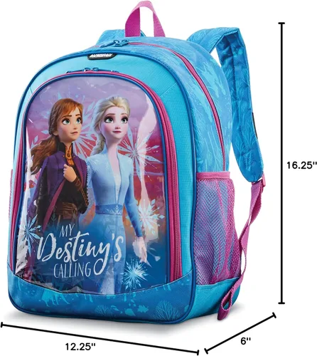 Vista 7 de American Tourister Mochila Disney, azul congelado