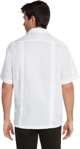 Vista 6 de 9 Crowns Essentials Guayabera - Camisa con botones para hombre