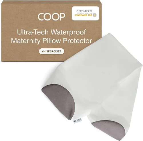 Vista 9 de Coop Home Goods - Fundas protectoras de almohada hipoalergénicas con zíper, 2 unidades, funda de rayón derivado de bambú, lavable a máquina