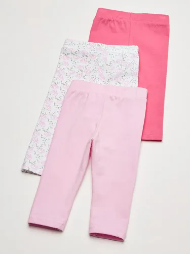 Vista 4 de Luvable Friends Girls' Cotton Leggings