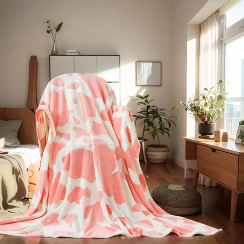 Vista 33 de Manta Snuggle Sac extra mullida, manta de forro polar para viajes, manta para sofá, cama, sofá, manta cálida y suave con patrón a rayas, 50 x 60