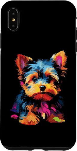 Vista 10 de Funda para iPhone 11 Yorkie Puppy