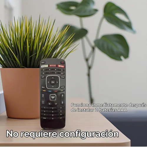 Vista 4 de Reemplazo de control remoto universal para todos los televisores inteligentes VIZIO, no necesita configuración