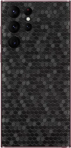 Vista 19 de SopiGuard Adhesivo para Samsung Galaxy S23 Ultra Full Body Wrap Precision Edge-to-Edge (negro cepillado)