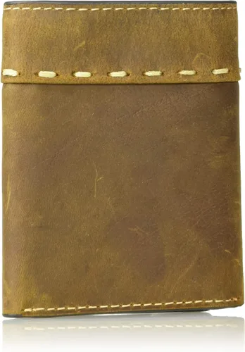 Vista 2 de Wrangler Cartera triple de cuero para hombre