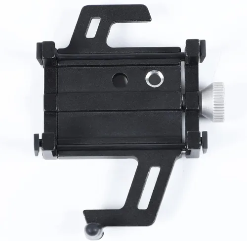 Vista 4 de Savadicar Soporte de teléfono de metal Dash Accesorios de soporte de expansión, negro, 2