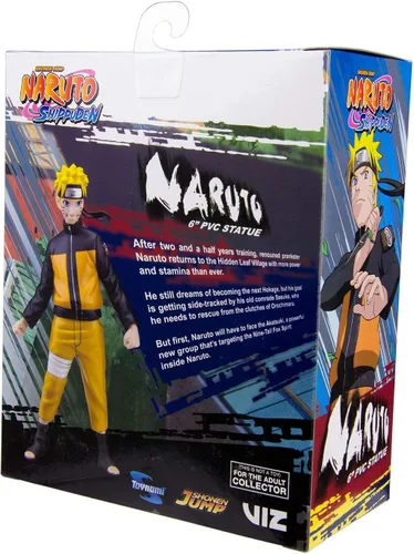 Vista 3 de Toynami Figura de Naruto Deluxe de 6 pulgadas