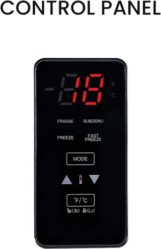 Vista 5 de Conserv Congelador vertical 14cf CONVERTIBLE REF Garage Ready 28in ancho 110V (negro)