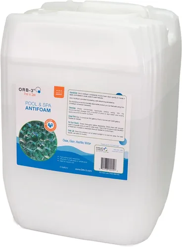 Vista 3 de Orb-3 T422-000-1G - Jarra antiespuma para piscina y spa, 1 galón