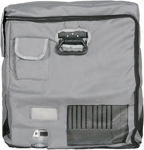 Vista 2 de Whynter - Bolsa de transporte portátil para nevera con congelador para modelos FM-4TBG, FM-45G y FM-45CAM, un solo tamaño de color gris