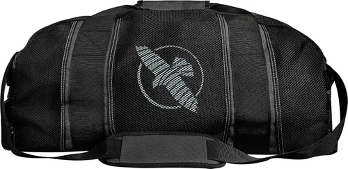 Vista 2 de Hayabusa Ryoko - Bolsa de malla para engranajes, color negro y gris, 70L