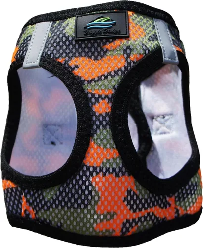 Vista 8 de DOGGIE DESIGN American River Arnés para perro Colección Camuflaje - Marrón Camo XS