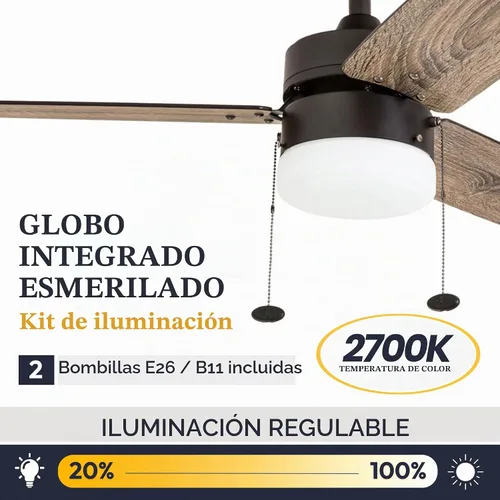 Vista 5 de Prominence Home 51014-01 ventilador de techo, 42 pulgadas, 51015-01 Bronce