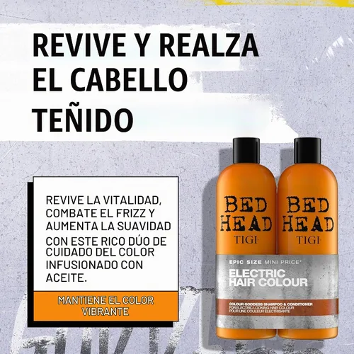 Vista 2 de Bed Head Color Goddess Champú, 25.36 onzas líquidas, regular