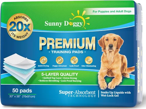 Vista 9 de Almohadillas para orinar para perros, almohadillas de entrenamiento para cachorros, almohadillas desechables mejoradas para control de olores
