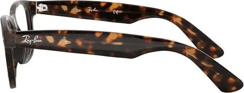 Vista 4 de Ray-Ban RX5184F - Marcos de anteojos recetados de ajuste asiático Wayfarer