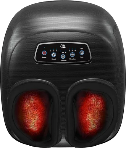 Vista 10 de CILI Masajeador de Pies Shiatsu Elegible para FSA HSA, Máquina Masajeadora Eléctrica de Pies con Calor para Fascitis Plantar, Amasado Vibración