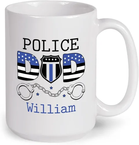 Vista 11 de I Can Arrest It - Taza de café personalizada de policía, regalos de taza de policía, 11 onzas y 15 onzas Taza blanca con texto en inglés "I Can