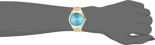 Vista 4 de Michael Kors MK3265Slim Runway Gold-tone de la mujer pulsera de acero inoxidable reloj