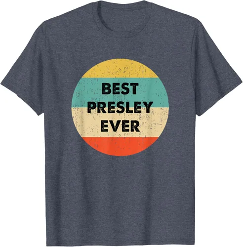 Vista 79 de Camiseta Presley Name, Negro, S