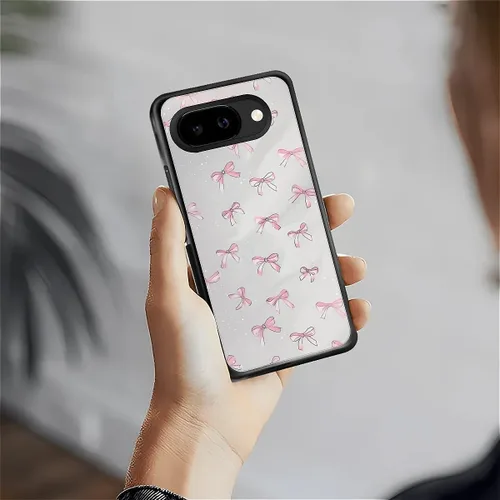 Vista 223 de Compatible con Google Pixel 4A 5G Mobile Case Creative Acrylic Panel trasero Silicona Protección Grip especialmente diseñado para Google Pixel 4A 5G