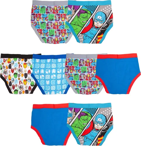 Vista 2 de Ropa interior de los Vengadores de Marvel para niños grandes., Marvel Avengers - Ropa interior para niños, 8