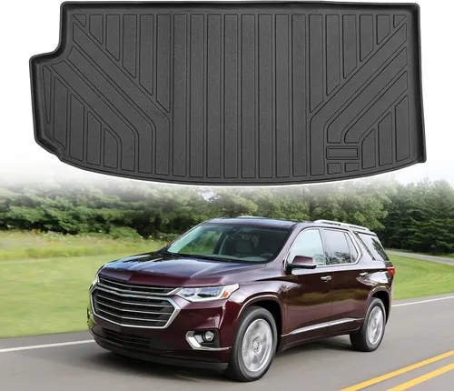 Vista 10 de Powerty Forro para maletero de carga para Toyota RAV4 2019-2024, 2025, protector de carga para todo tipo de clima, tapete de carga para camión