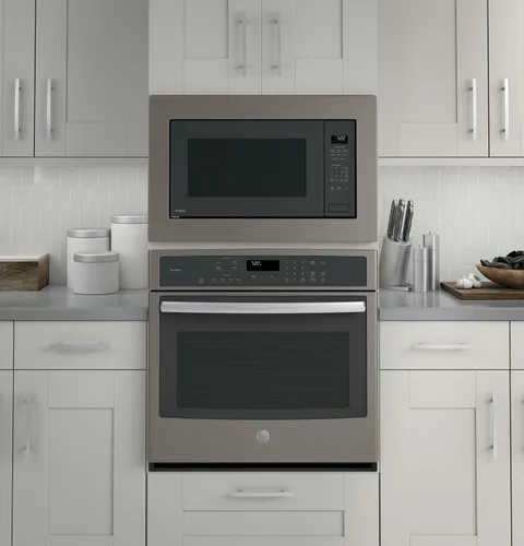 Vista 3 de GE Perfil PEB7227ANDD - Horno microondas de 25 pulgadas (2.2 pies cúbicos), color gris