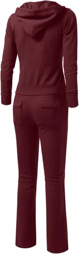 Vista 3 de NE PEOPLE Conjunto de sudadera con capucha y cremallera para mujer, estilo informal, tallas S-3XL