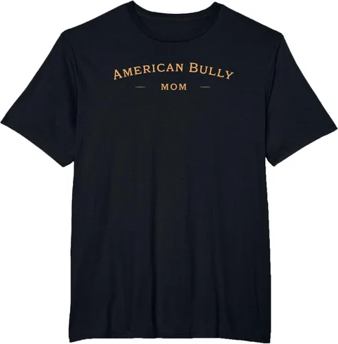 Vista 27 de Camiseta clásica American Bully Mom, American Bully Dog Mom, Negro