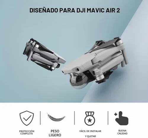 Vista 3 de Gimbal cubierta de guardia abrazadera de cámara protector de la tapa capó para DJI MAVIC AIR 2 Drone Quadcopter