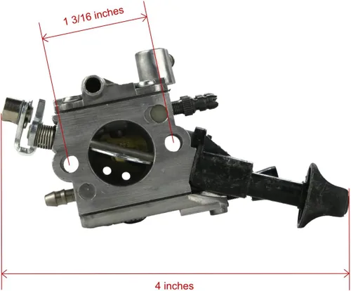 Vista 2 de The ROP Shop Carburador con juntas y bombilla para sopladores de hojas Stihl BR350, BR430, SR430 y SR450