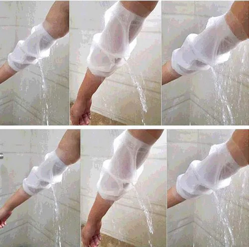 Vista 5 de ZhiGu PICC Line - Funda de ducha para la parte superior del brazo M ize, protector de ducha hermético para línea PICC, quimioterapia, infusión