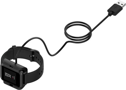 Vista 5 de Paquete de 2 cargadores compatibles con cargador Amazfit bip S de repuesto, cable USB de 3.3 pies para Amazfit Bip S A1805