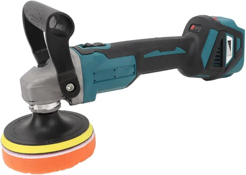 Vista 2 de Cordless Buffer Polisher 18V 6 Speed 2000 to 4800RPM with LCD Display Ergonomic Handle for Car Waxing Polishing Paint Defect Oxidation Treatment