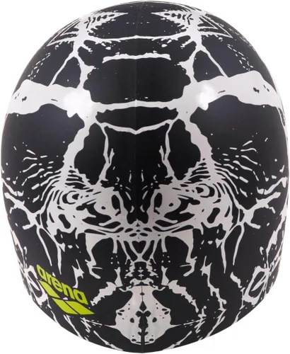 Vista 3 de Arena Gorro de natación unisex de silicona suave para mujeres y hombres, entrenamiento intensivo, cómodo, antideslizante, largo, sombrero de natación