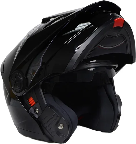 Vista 15 de Milwaukee Helmets Avanzados cascos modulares de motocicleta de cara completa para motorista con visera desplegable - XS