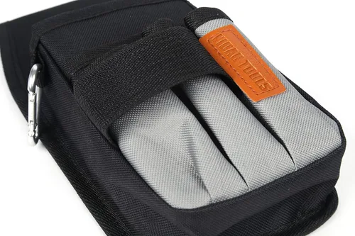 Vista 7 de VIDAR TOOLS Pequeña bolsa de herramientas con clip para cinturón, bolsas para cinturón de herramientas, bolsa de herramientas de electricista. Mini