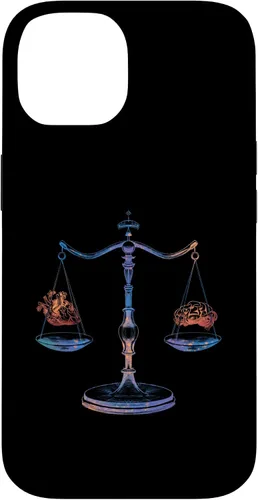 Vista 4 de Funda para iPhone 16 con corazón y cerebro
