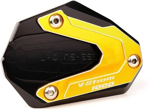 Vista 18 de Motorcycle Side Stand pad for Suzuki V-Strom 650/XT 1000 DL1000 VSTROM 650 DL650 1050 Motorcycle Kickstand Foot Side Stand Extension Pad Support