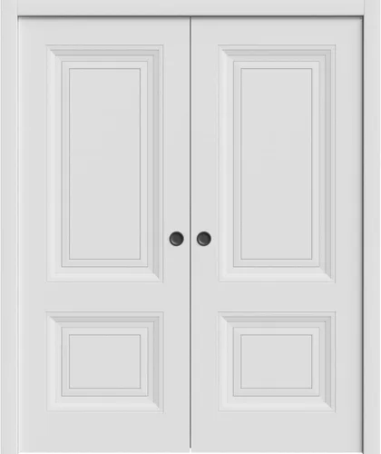 Vista 4 de SARTODOORS Panel de puerta de losa 24 x 80 pulgadas Base 7422 Blanco Puertas de baño dormitorio