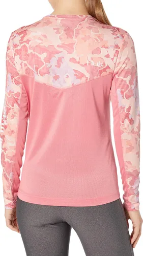 Vista 2 de HUK Women's Icon X Camo Long Sleeve Performance Fishing Shirt
