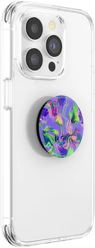 Vista 3 de PopSockets - Agarre para teléfono con soporte expandible, agarre adhesivo, Bleary