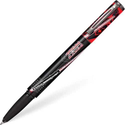 Vista 7 de Pluma estilográfica Sheaffer Pop con borde cromado y punta media, en caja de regalo, Clásico - Lila